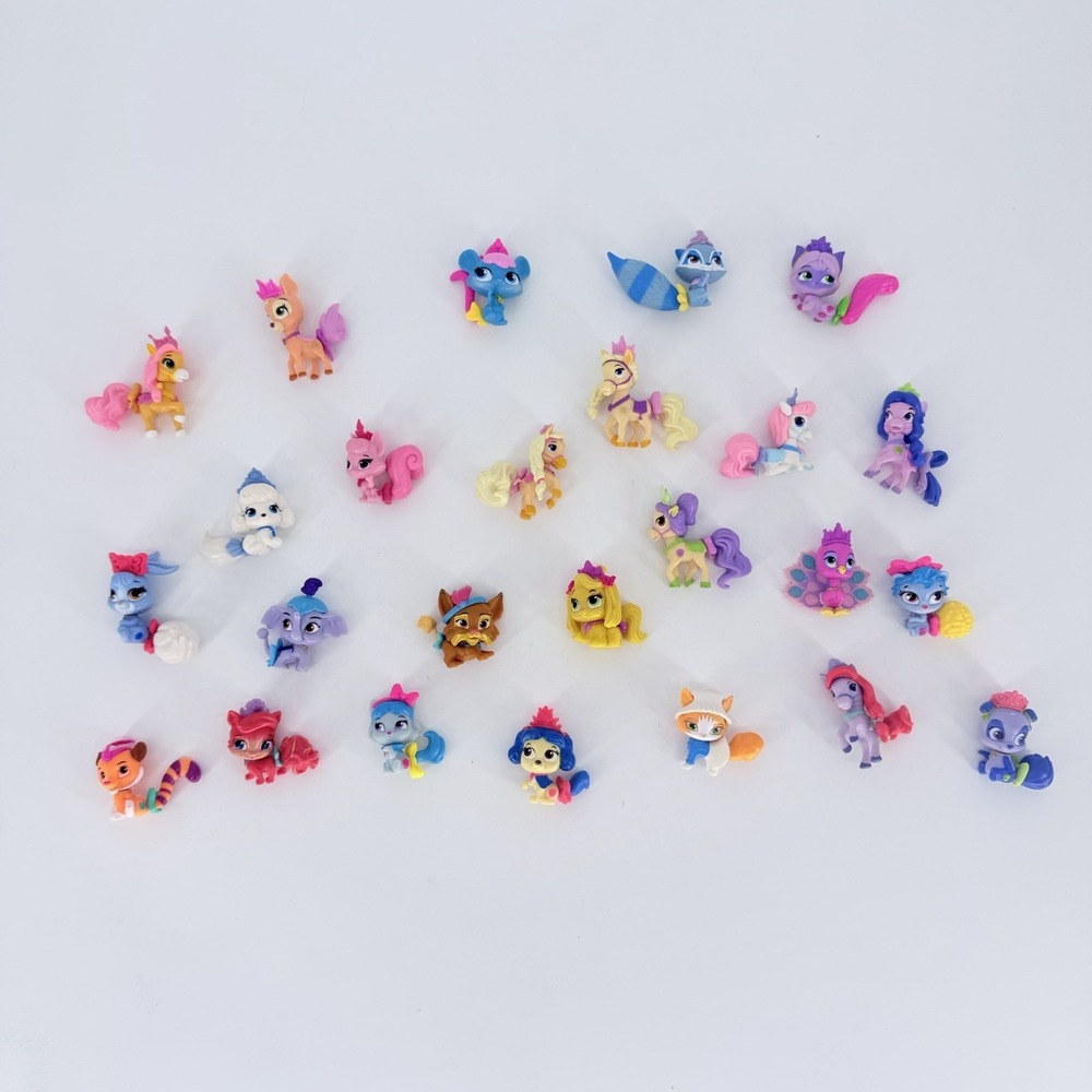 Disney Princess Palace Pets Mini Figures Lot 25 Mixed Animals Toys